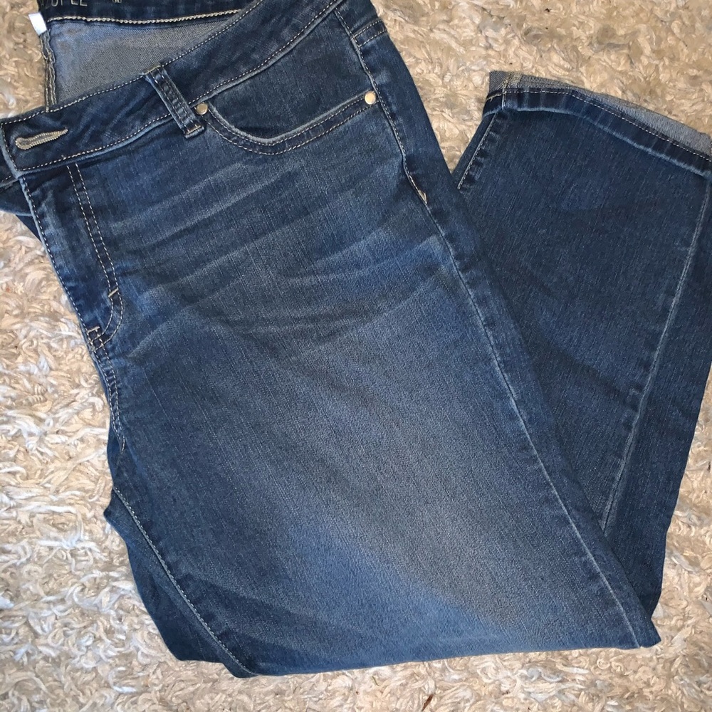 Cropped jeans